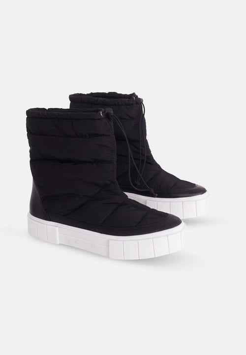 Andira Waterproof Winter Boots – 3.5cm Nylon Black